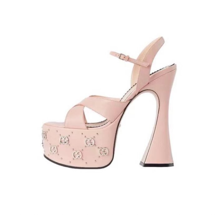 GUCCI Gucci open toe buckle one-strap sandals - Image 2